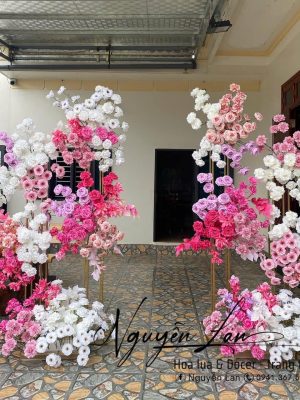 Cổng Cưới Set trụ cao để sân khấu - CC013