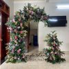 cổng cưới tông hồng tím - CC021