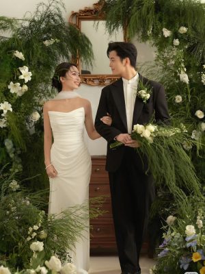 Cổng Studio cổng tròn lá liễu - CS007