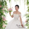 Cổng Studio tròn tông hồng tím - CS020