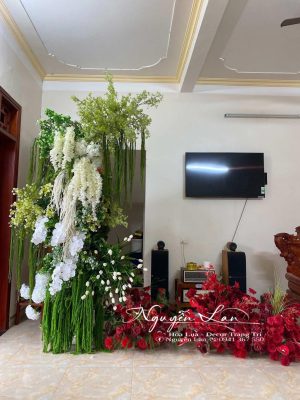 Cổng Studio VIP hoa đỏ - CS025