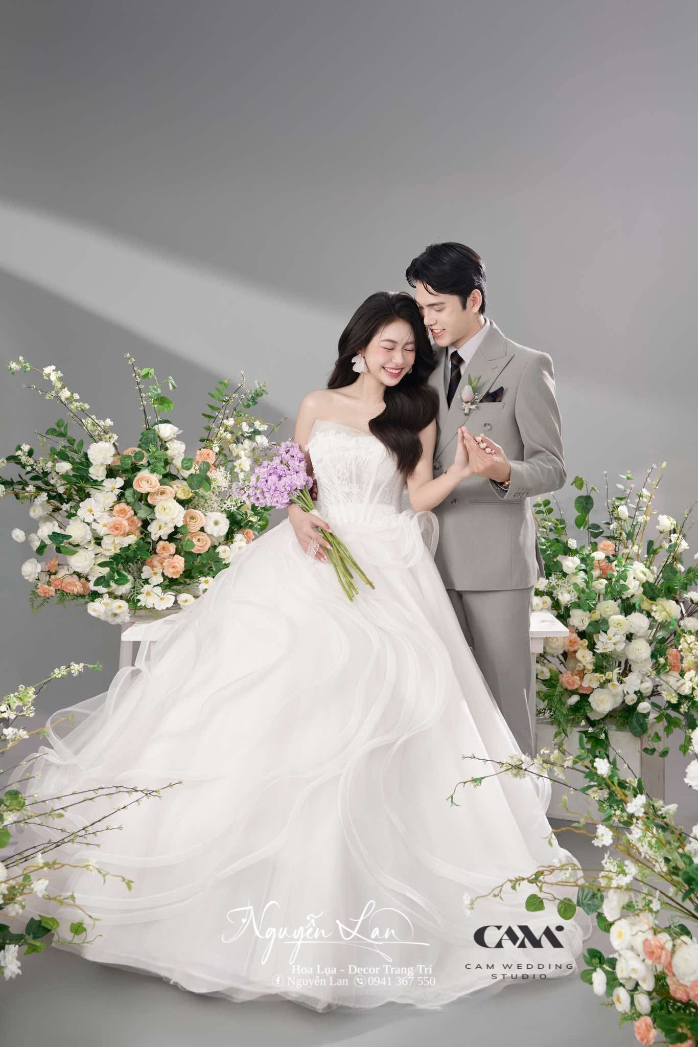 Khóm chân cổng studio tông cam nhạt - KCS005