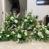 Khóm xanh lá tú cầu trang trí chân Cổng Cưới - KTCC004